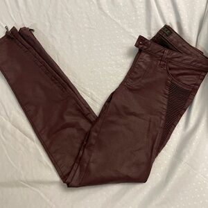 Zara Maroon Pants